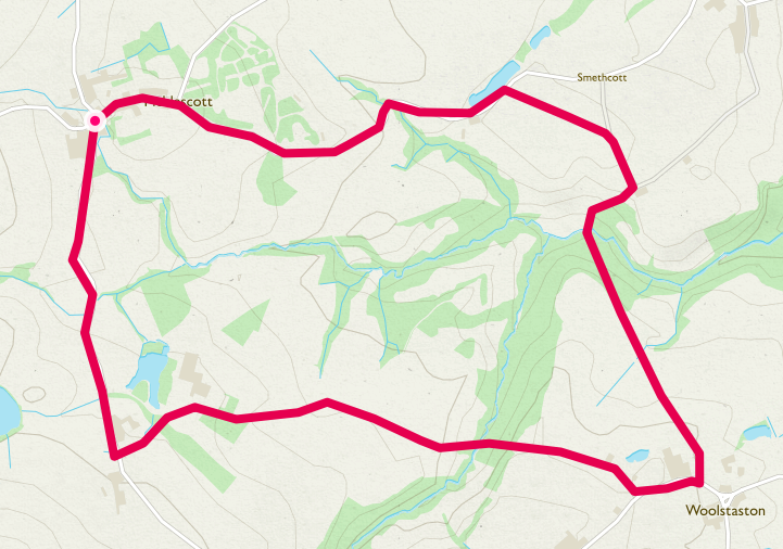 Picklescott to Woolstaston 5kms